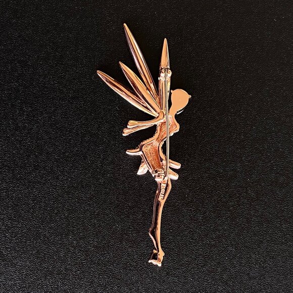 Butler Rose Gold Swarovski Crystal Brooch New In Box - Picture 3 of 8